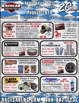 Racecar Engineering - August 2019 Sale Flyer