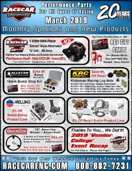 Racecar Engineering - March 2019 Sale Flyer