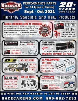 Racecar Engineering - Sept-Oct 2021 Sale Flyer