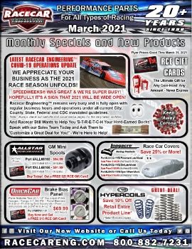 Racecar Engineering - March 2021 Sale Flyer