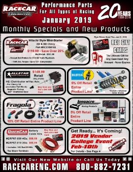 Racecar Engineering - January 2019 Sale Flyer