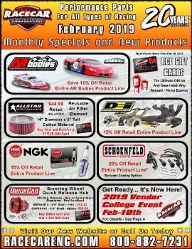 Racecar Engineering - February 2019 Sale Flyer