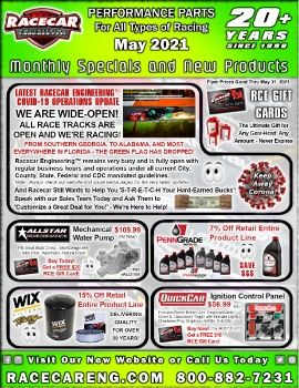 Racecar Engineering - May 2021 Sale Flyer