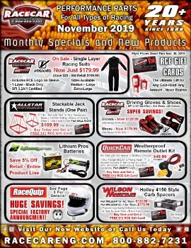 Racecar Engineering - November 2019 Sale Flyer