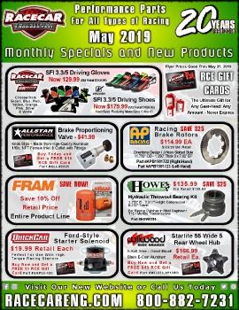 Racecar Engineering - May 2019 Sale Flyer