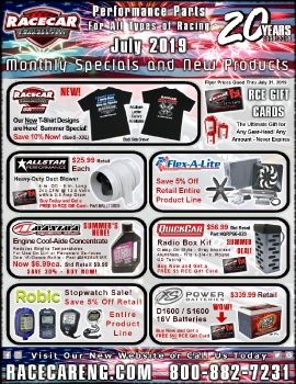 Racecar Engineering - July 2019 Sale Flyer