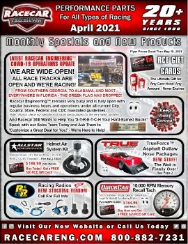 Racecar Engineering - April 2021 Sale Flyer