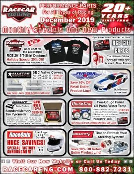 Racecar Engineering - December 2019 Sale Flyer