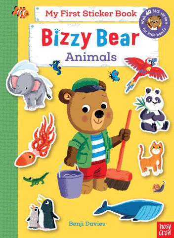 Bizzy Bear Animals Sticker Book