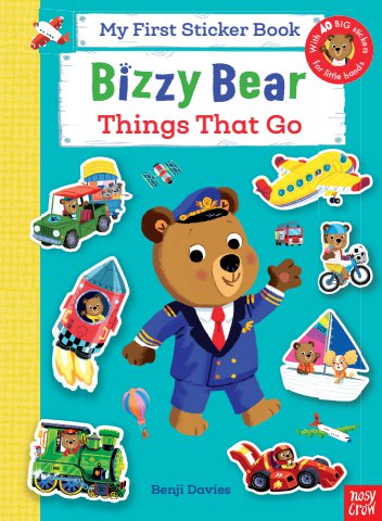 SAMPLE Bizzy Bear Things that Go Sticker Book