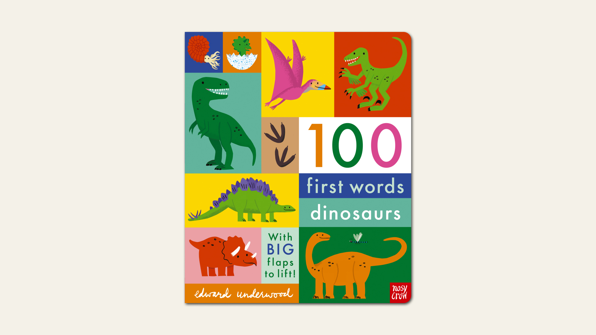 100 First Words Dinosaurs SAMPLE