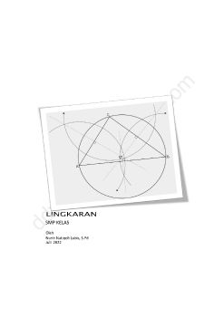 MODUL LINGKARAN