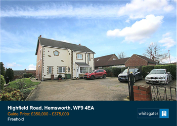 Whitegates: Highfield Road, Hemsworth