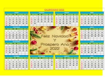 CALENDARIO 2022