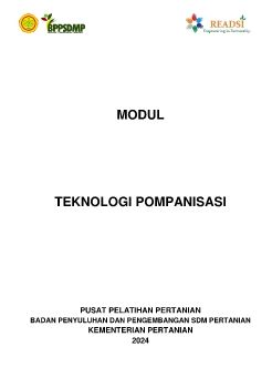 Modul Teknologi Pompanisasi - Test