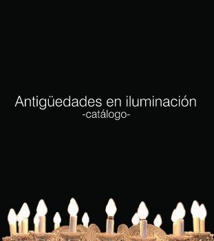 Catálogo antigüedades en iluminación