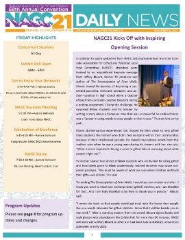 NAGC21 Daily News Friday 11-12-21