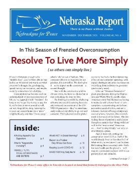 Nebraska Report Nov Dec 2020 