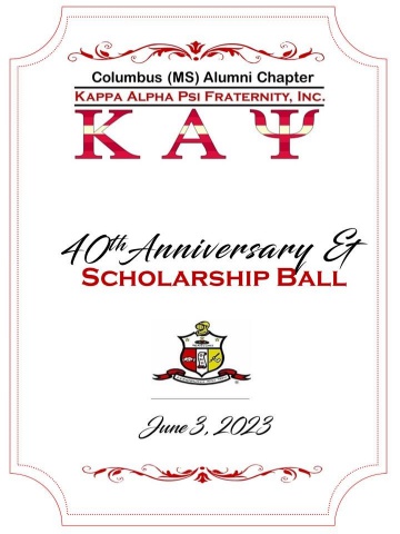 Kappa Alpha Psi 40th Anniversary Book