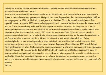 Uitvoeren van een Windows 10 update_Neat