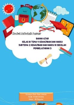 Bahan ajar kelas rendah