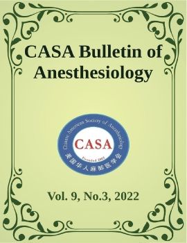 CASA Bulletin of Anesthesiology 2022; 9(3)-1 (1)