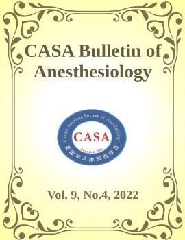 CASA Bulletin of Anesthesiology Vol 9 (4) 2022 (3)
