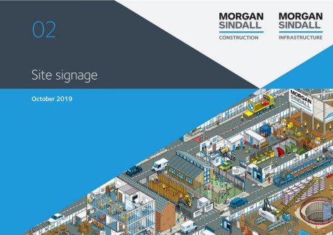 Morgan Sindall SITE SIGNAGE Catalogue Oct 2019