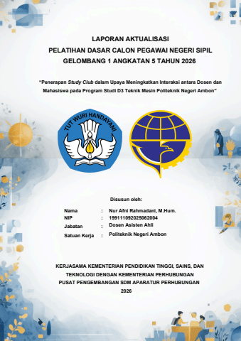 EBOOK laporan aktualisasi nur afni rahmadani