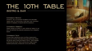 THE 10TH TABLE MENU