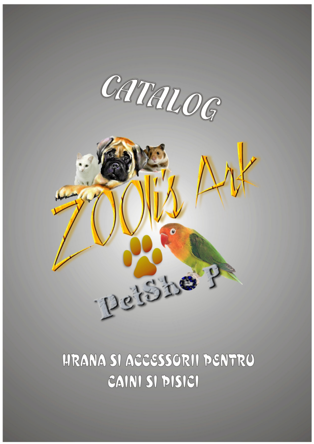 Catalog Zooli's Ark Caini&Pisici-Iunie
