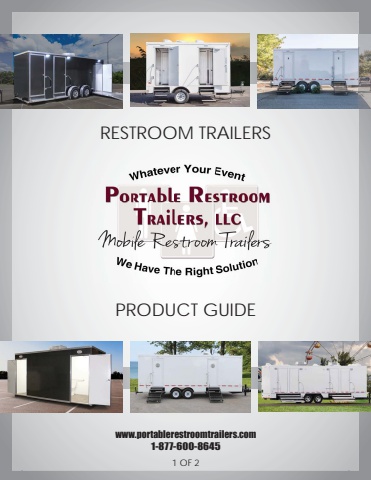 Portable Restroom Trailers Product Guide