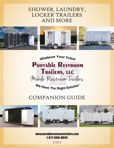 Product Restroom Trailers COMPANION PRODUCT GUIDE Commercial and Specialty Trailers