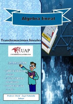 ALGEBRA LINEAL