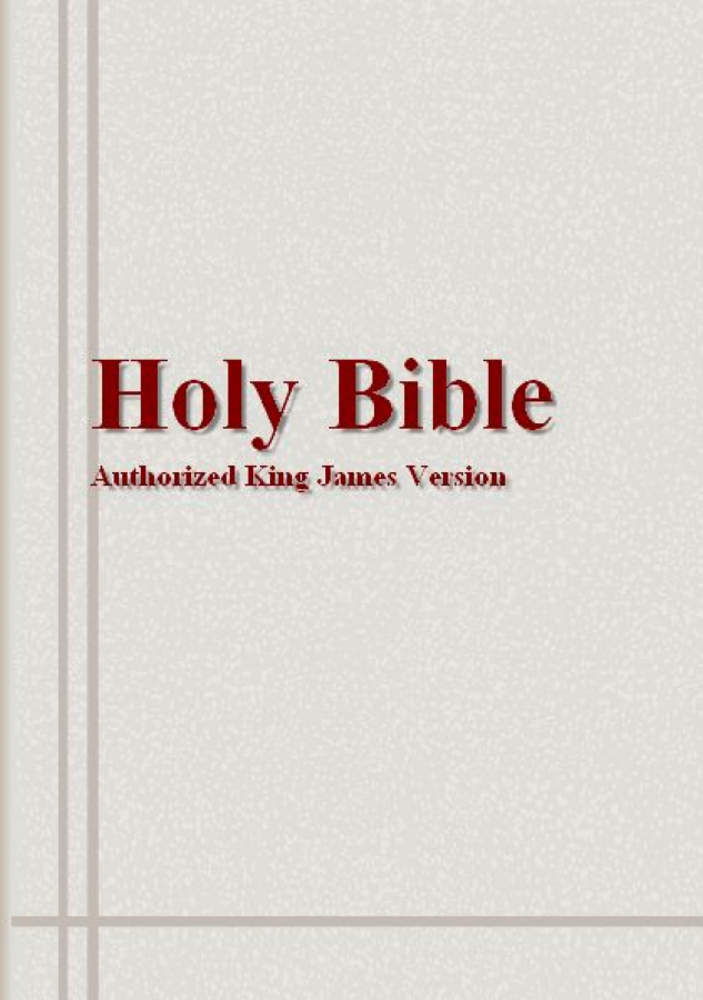 Holy Bible - Authorized King James Version