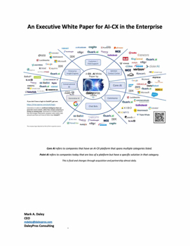 AI CX White Paper by Mark Daley TR