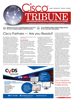 Ciscto Tribune Q1 2019