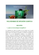 GUIA DE HOLOGRAMAS