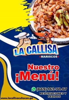 NUESTRO MENU LA CALLISA CULIACAN