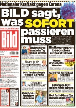 BilD-Zeitung vom  (⭐31. März 2020)