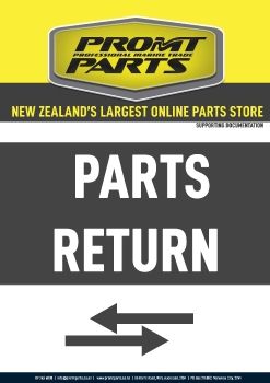 PARTS RETURN FORM