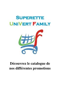 catalogue promotion univert family 