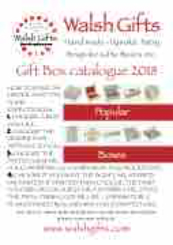 Walsh Gifts plain box catalogue 2018