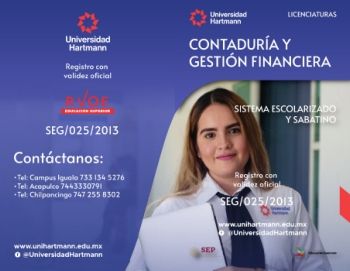 CONTADURÍA Y GESTIÓN FINANCIERA