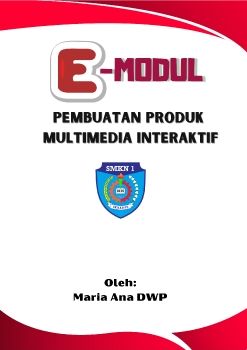 desain emodul PJBL Pembuatan Multimedia Interaktif