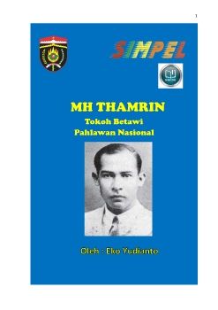 MH THAMRIN TOKOH BETAWI PAHLAWAN NASIONAL