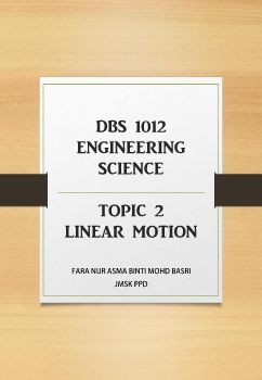 DBS1012 LINEAR MOTION 