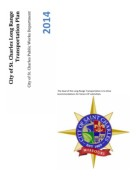 City of St. Charles Long Range Transportation Plan - 2014