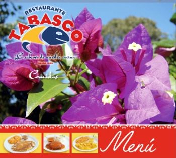 Restaurante Tabasco Menú