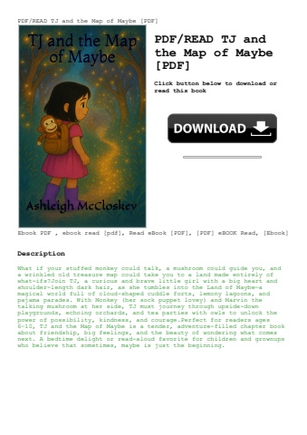 pdfread tj and the map of maybe [pdf]